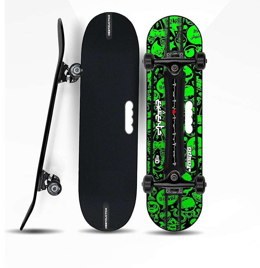 Buy Jaspo Hurricane Ollie Fibre Skateboard – 31